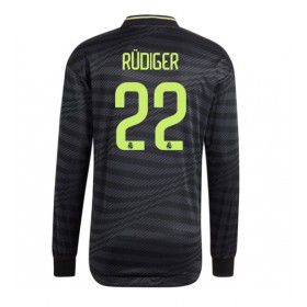 Herren Fußballbekleidung Real Madrid Antonio Rudiger #22 3rd Trikot 2022-23 Langarm